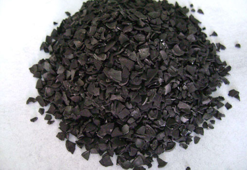 果殼活性炭中碘值與成品率的關系